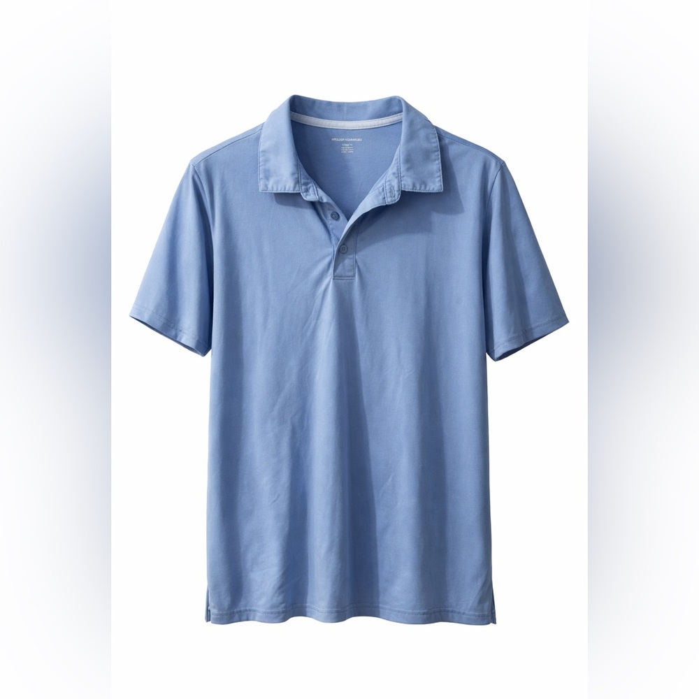 Men's Classic Blue Polo Shirt